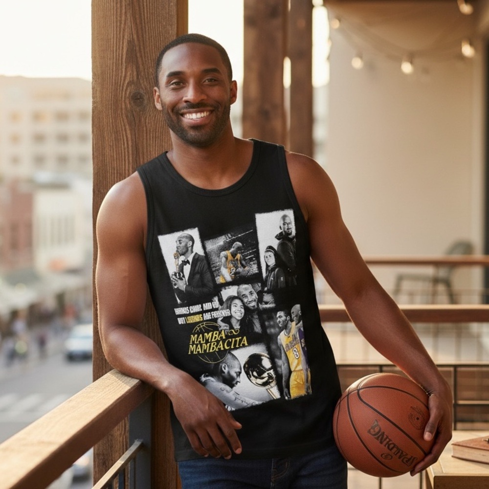 Zuni Sportswear Mamba Mambacita Black Graphic Tank Top